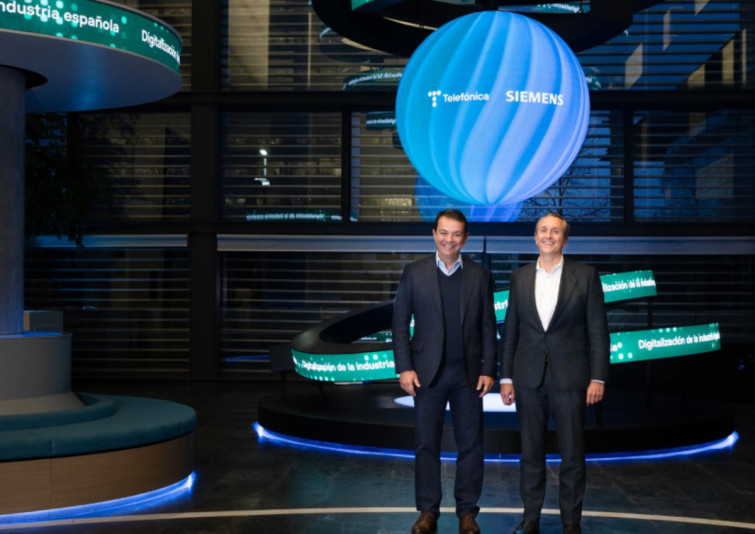 Telefónica se alía con Siemens para dar un impulso a la digitalización de la industria