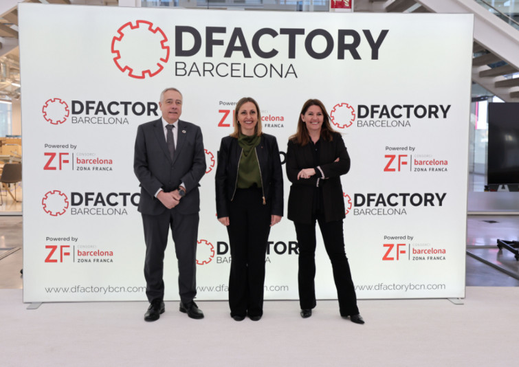 Reunión de máximo nivel: el Consorci de la Zona Franca recibe a la consellera de Igualtat de la Generalitat