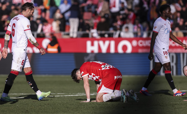 El Girona sufre una dolorosa remontada en casa (1-2)