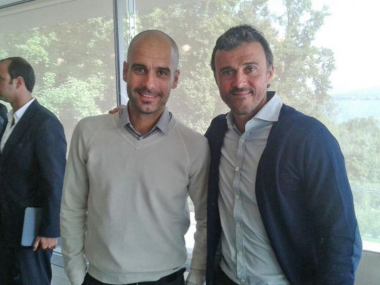 Guardiola y Luis Enrique, (casi) sin red: el PSG - Manchester City, clave para ambos
