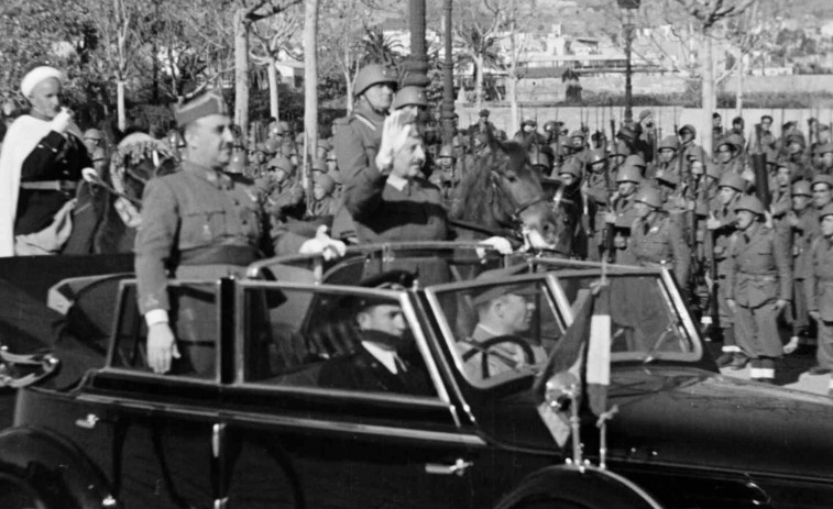 VÍDEO | Aparecen imágenes inéditas de la entrada de Franco en Barcelona en 1939
