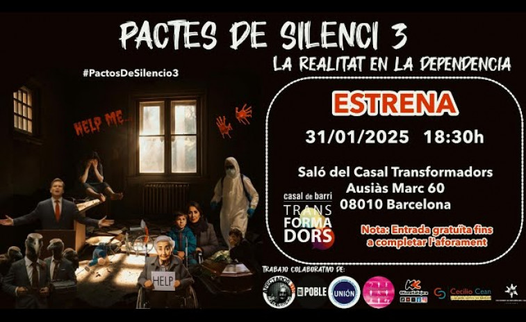 Barcelona acoge el estreno del documental 'Pactos de silencio 3' este viernes