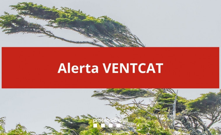 Catalunya activa la alerta por fuertes rachas de viento hasta este miércoles