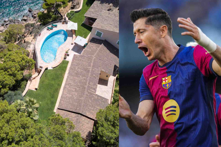 Lewandowski se compra una lujosa villa por 11 millones: ¡Así es su nueva mansión!