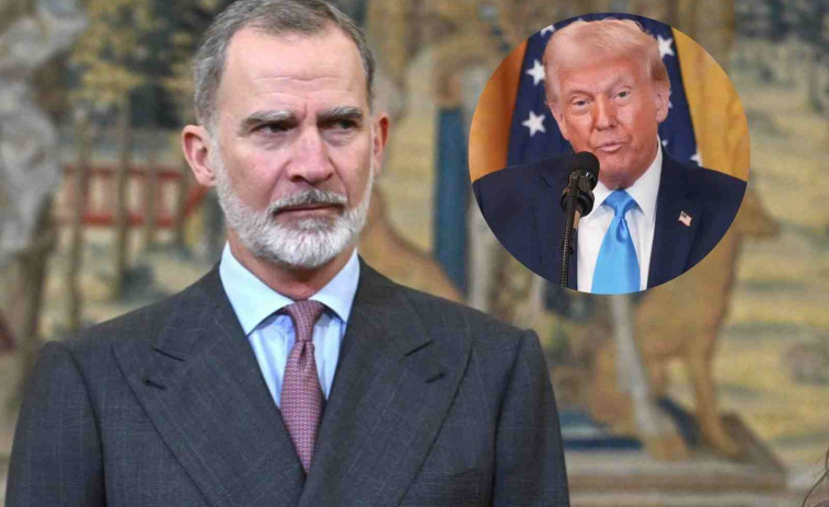 El Rey Felipe VI reacciona a la decisión de Trump de eliminar el español de la web de Casa Blanca