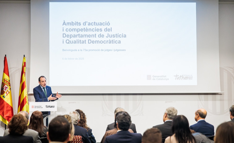 La Generalitat avisa que hacen falta más de 100 jueces en Catalunya