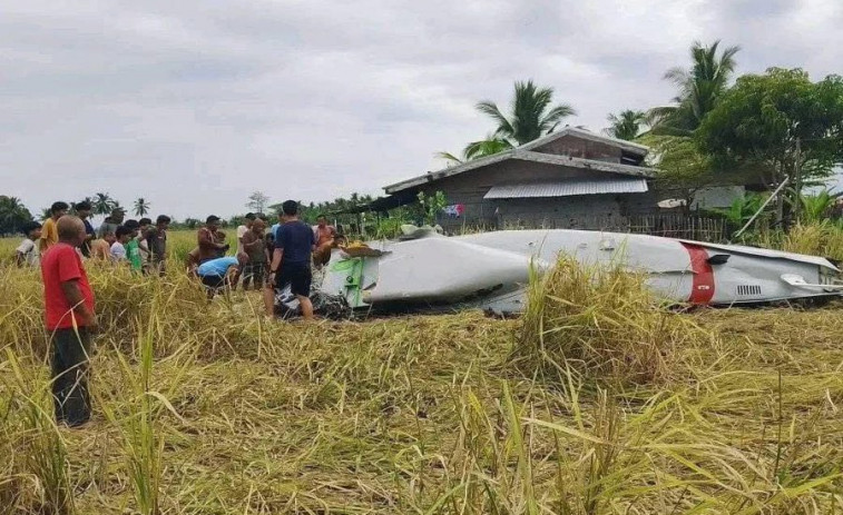 Al menos cuatro muertos al estrellarse una avioneta contratada por el ejército de EEUU en Filipinas