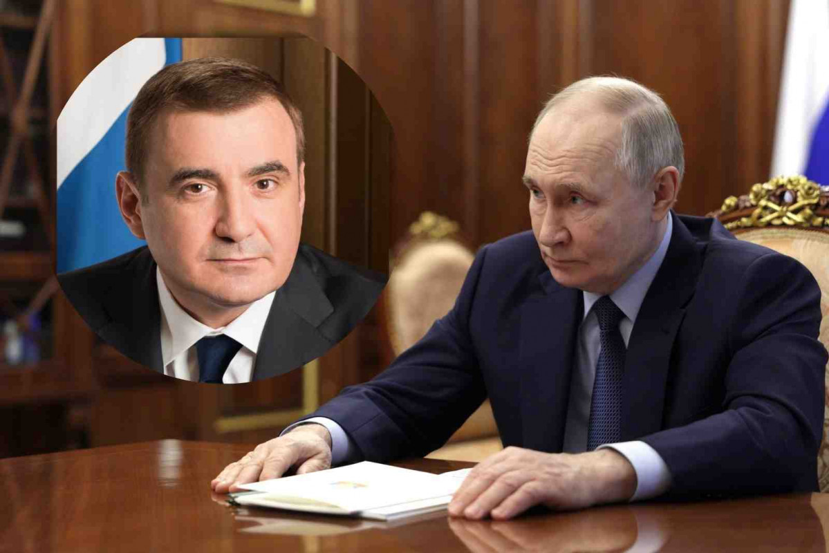 Alexei Dyumin y Vladimir Putin