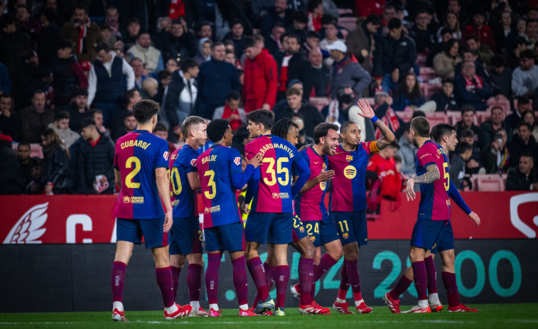 El Barça pone La Liga al rojo vivo tras su victoria en Sevilla (1-4)