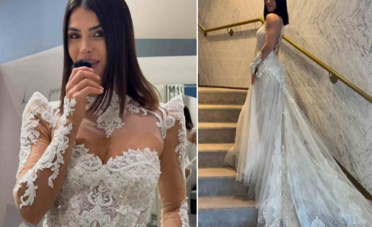 Las redes reaccionan al vestido de novia de Sofía Suescun: 