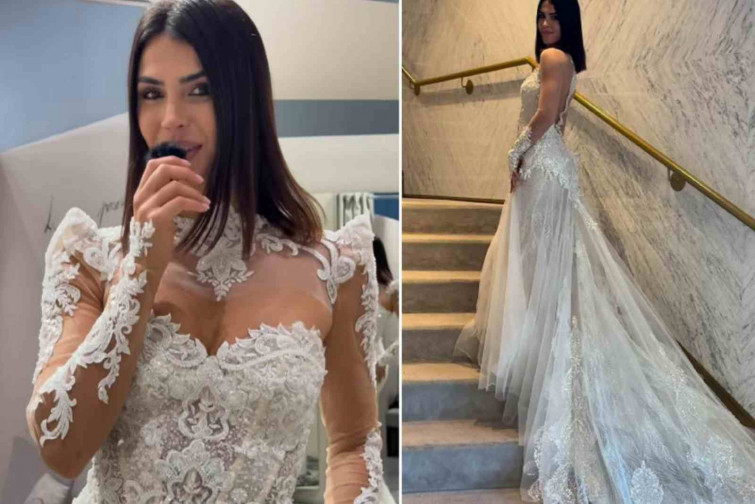 Las redes reaccionan al vestido de novia de Sofía Suescun: 