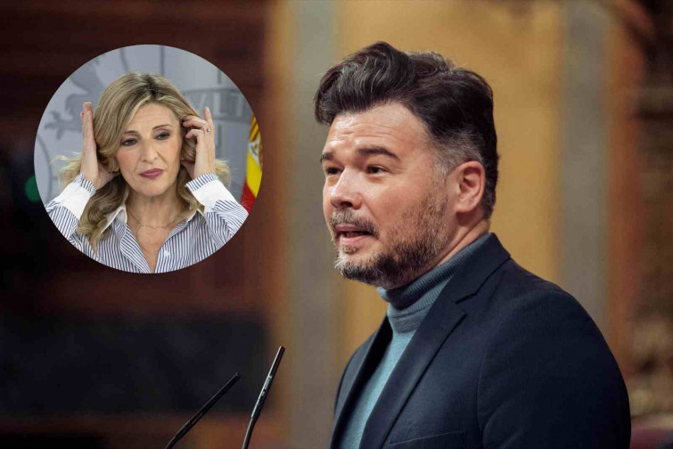 Rufián sugiere que Yolanda Díaz busca protagonismo: 