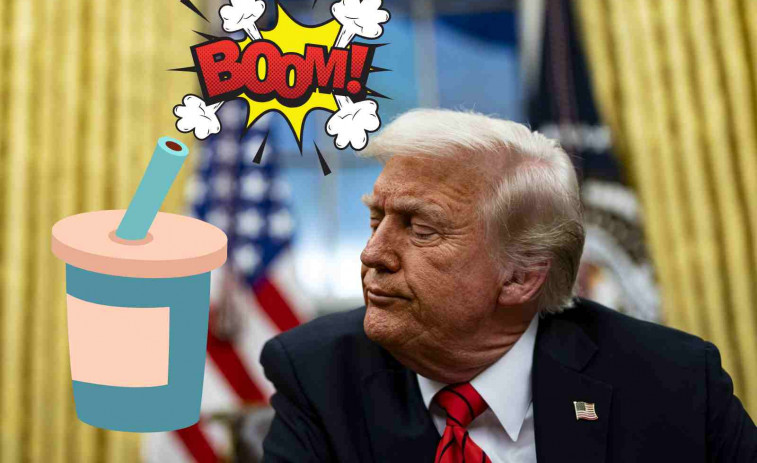 Nueva polémica de Trump: declara la guerra a las pajitas de papel porque 