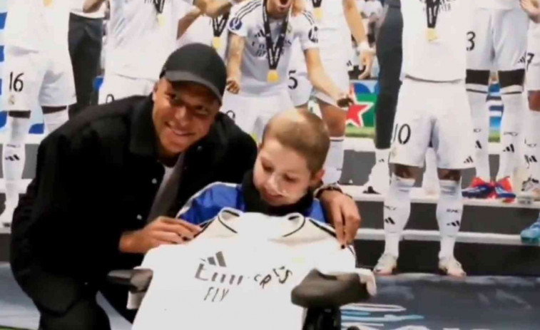 Fallece el pequeño Lorenzo después de cumplir su sueño de conocer a Mbappé