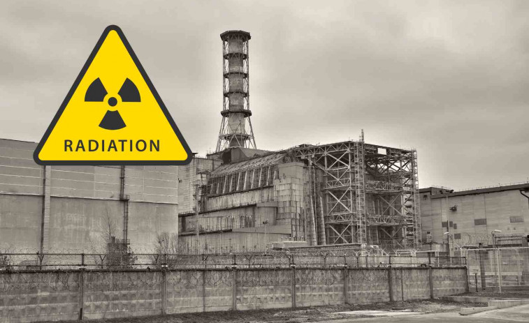 Un dron con explosivos impacta contra la central nuclear de Chernóbil y daña un reactor