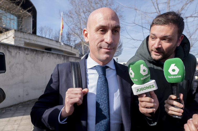 Rubiales, condenado a 18 meses de multa por el beso en la boca a Jenni Hermoso