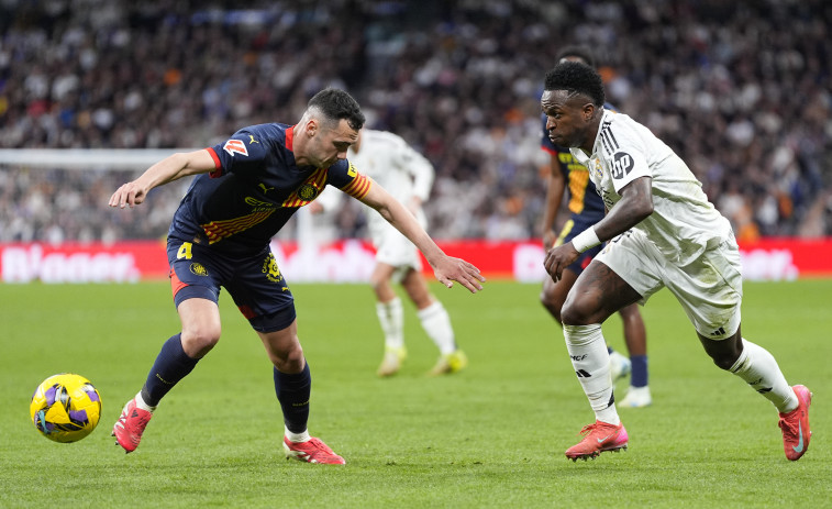 El Girona cae ante el Real Madrid por 2-0: los blancos recuperan el liderazgo junto al Barça