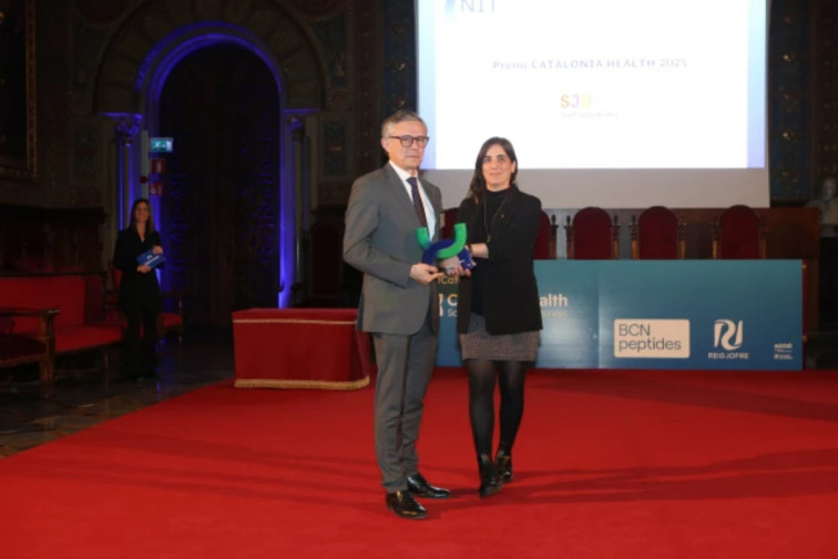 El Hospital Sant Joan de Déu de Barcelona recibe el premio Catalonia.Health 2025