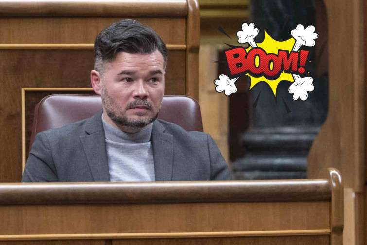 Rufián destroza a Sánchez: la comparecencia 