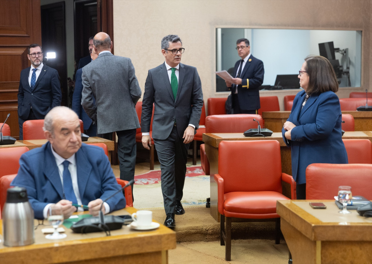 EuropaPress 6546013 ministro presidencia justicia relaciones cortes felix bolanos llega