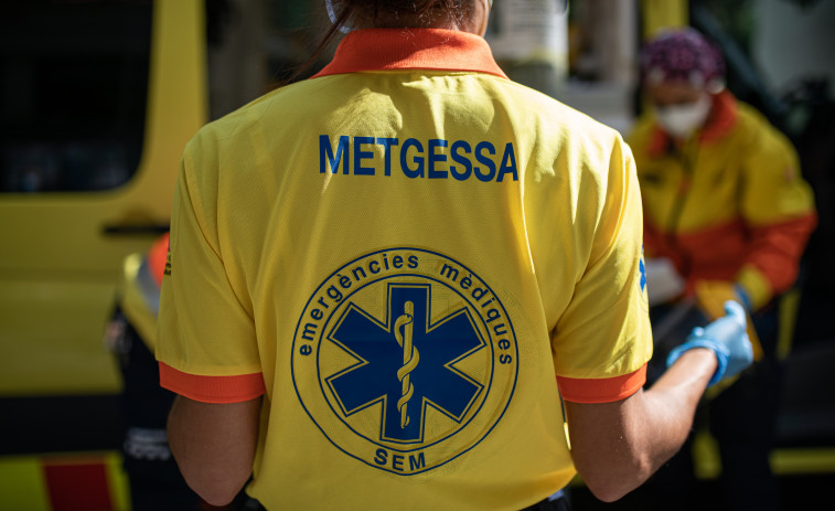 Muere la pasajera de un turismo por un choque frontal a la C-16 en Cercs (Barcelona)