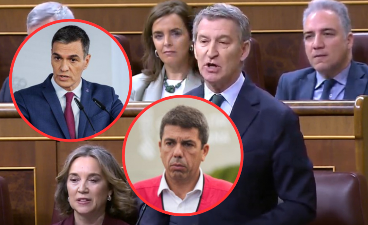 Feijóo carga contra Generalitat y Gobierno por la DANA: 