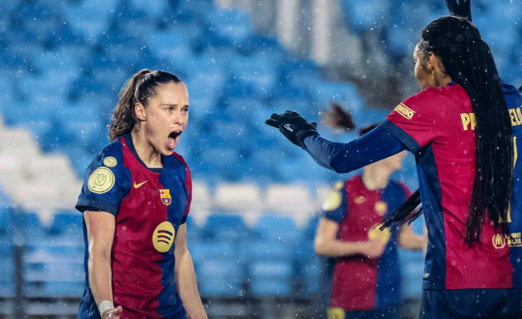 Manita del Barça al Madrid (0-5): las blaugrana, con más de un pie y medio en la final de la Copa de la Reina