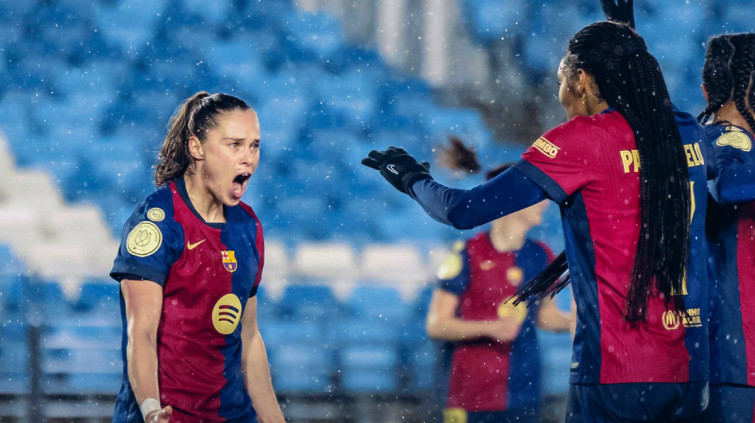Manita del Barça al Madrid (0-5): las blaugrana, con más de un pie y medio en la final de la Copa de la Reina