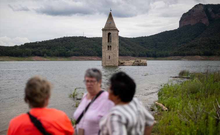 Las lluvias rescatan a Catalunya de la sequía: el pantano de Sau ha triplicado sus reservas