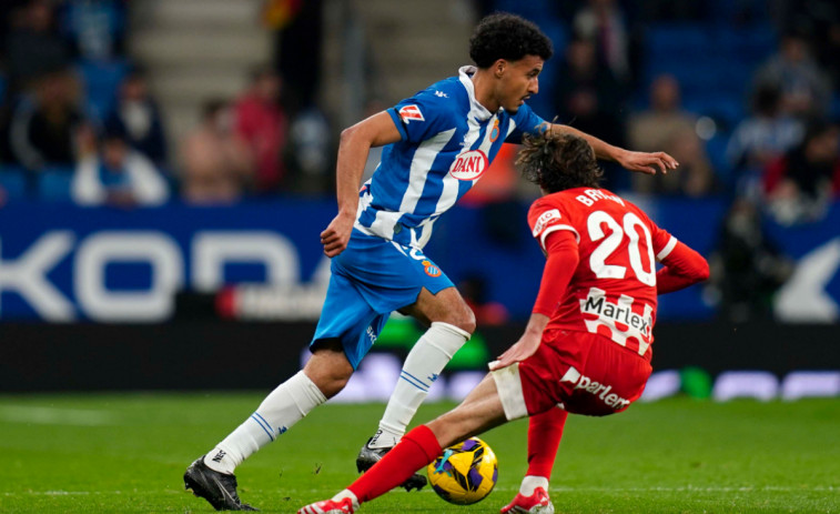 Espanyol y Girona empatan en un derbi intenso en el RCDE Stadium (1-1)