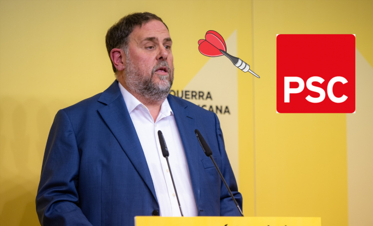 El dardo de Junqueras al PSC: 