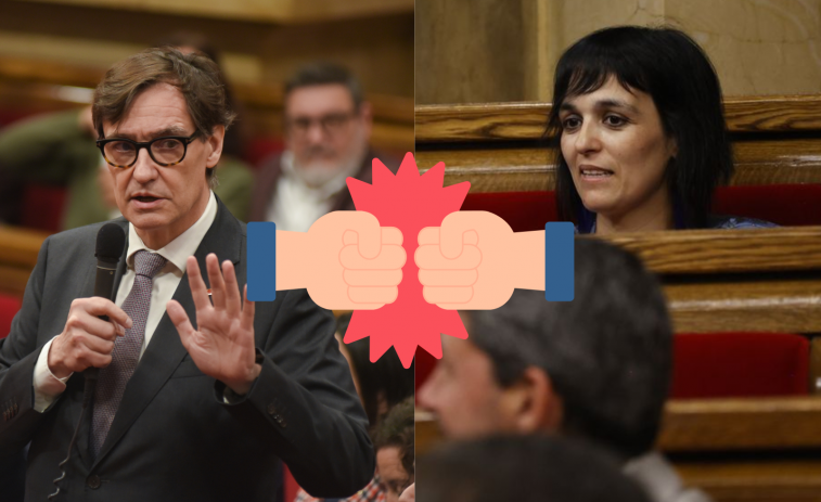 VÍDEO | Tensión en el Parlament: nuevo enfrentamiento entre Salvador Illa y Sílvia Orriols