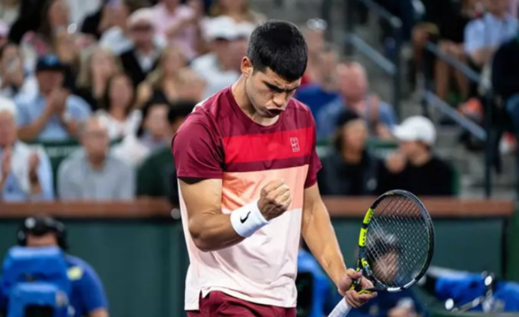 Carlos Alcaraz recupera su versión más demoledora en Indian Wells