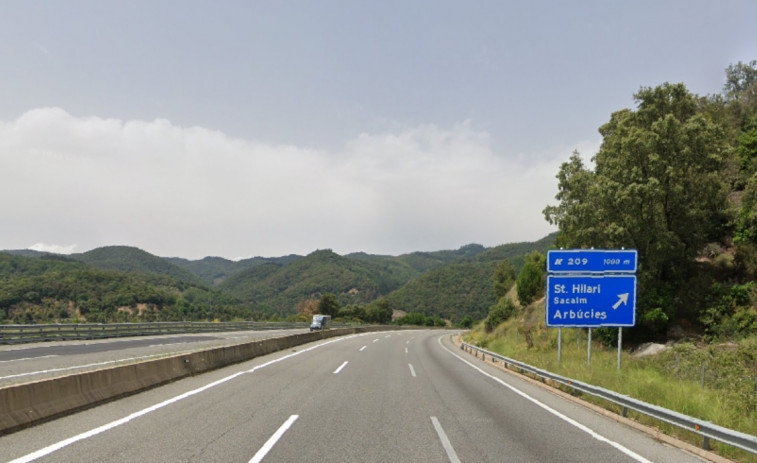 Grave accidente en Arbúcies: cuatro heridos, uno de ellos grave