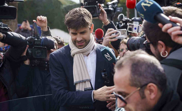 Piqué rompe a llorar en el juzgado: 