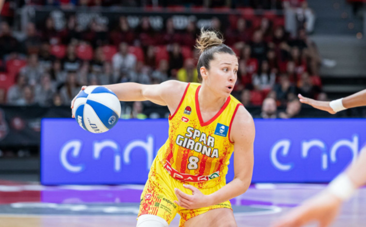 Espectacular remontada del Uni Girona contra el Gernika (71-68) en la Copa de la Reina
