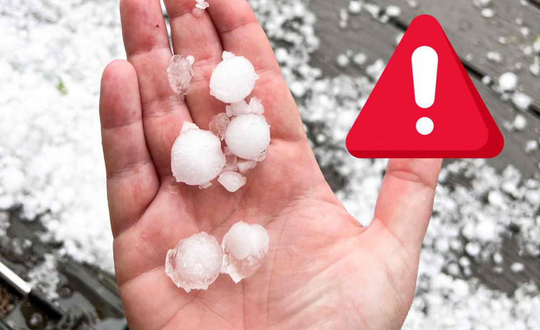 VÍDEO | Una fuerte granizada cae sobre las calles de Reus y Vila-seca