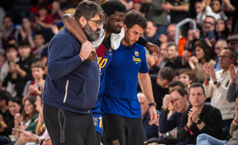 Otro golpe para el Barça de baloncesto: Chimezie Metu se rompe el tendón de Aquiles
