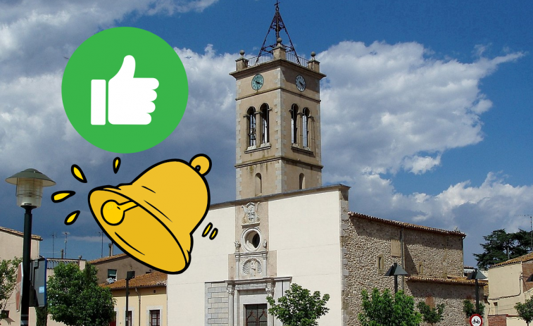 Esta es la decisión de los vecinos de Bescanó sobre el sonido de las campanas de Sant Llorenç