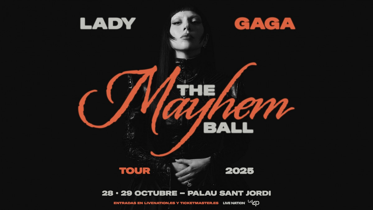 EuropaPress 6605752 cartel conciertos lady gaga palau sant jordi barcelona