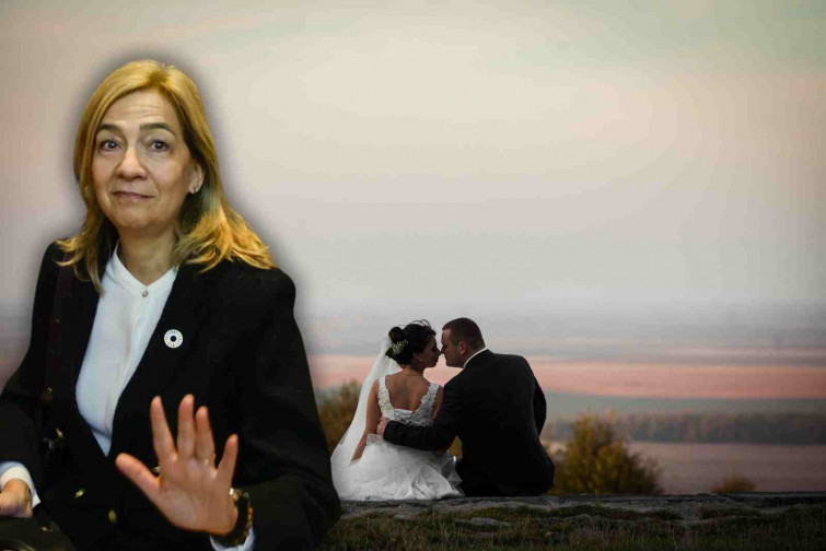 ¿Qué hacía la infanta Cristina en una boda secreta? La polémica foto robada