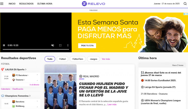 Adiós a 'Relevo': el medio deportivo cierra tras unas pérdidas millonarias