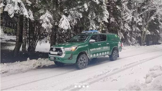 Tres heridos tras un alud en Naut Aran mientras hacían esquí de montaña