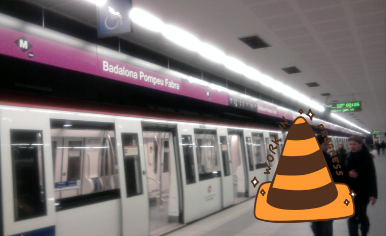 Obras en el Metro: el tramo de la L2 entre La Pau y Pompeu Fabra no estará disponible en Semana Santa