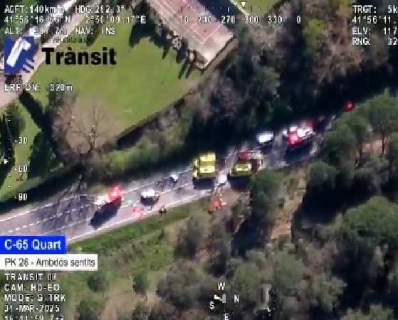 EuropaPress 6616612 imagen aerea accidente lunes quart girona