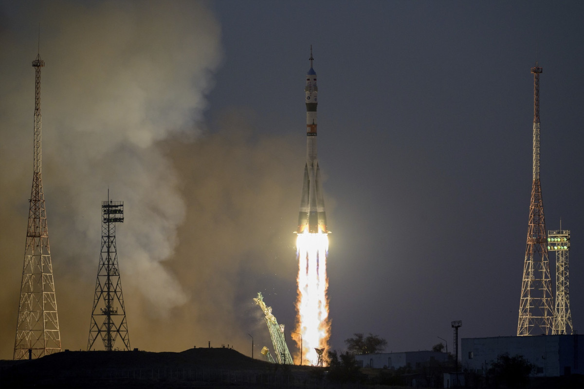 EuropaPress 4700543 filed 21 september 2022 kazakhstan baikonur the russian soyuz ms 22 (1)