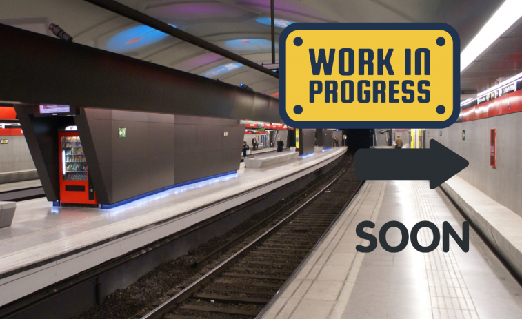 ¡Alerta! Un tramo de la L1 del Metro, cortado por obras los días 12 y 13 de abril
