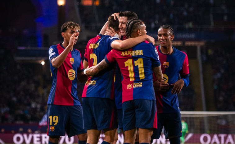 Un Barça arrollador pone pie y medio en semis de Champions tras triturar al Dortmund (4-0)