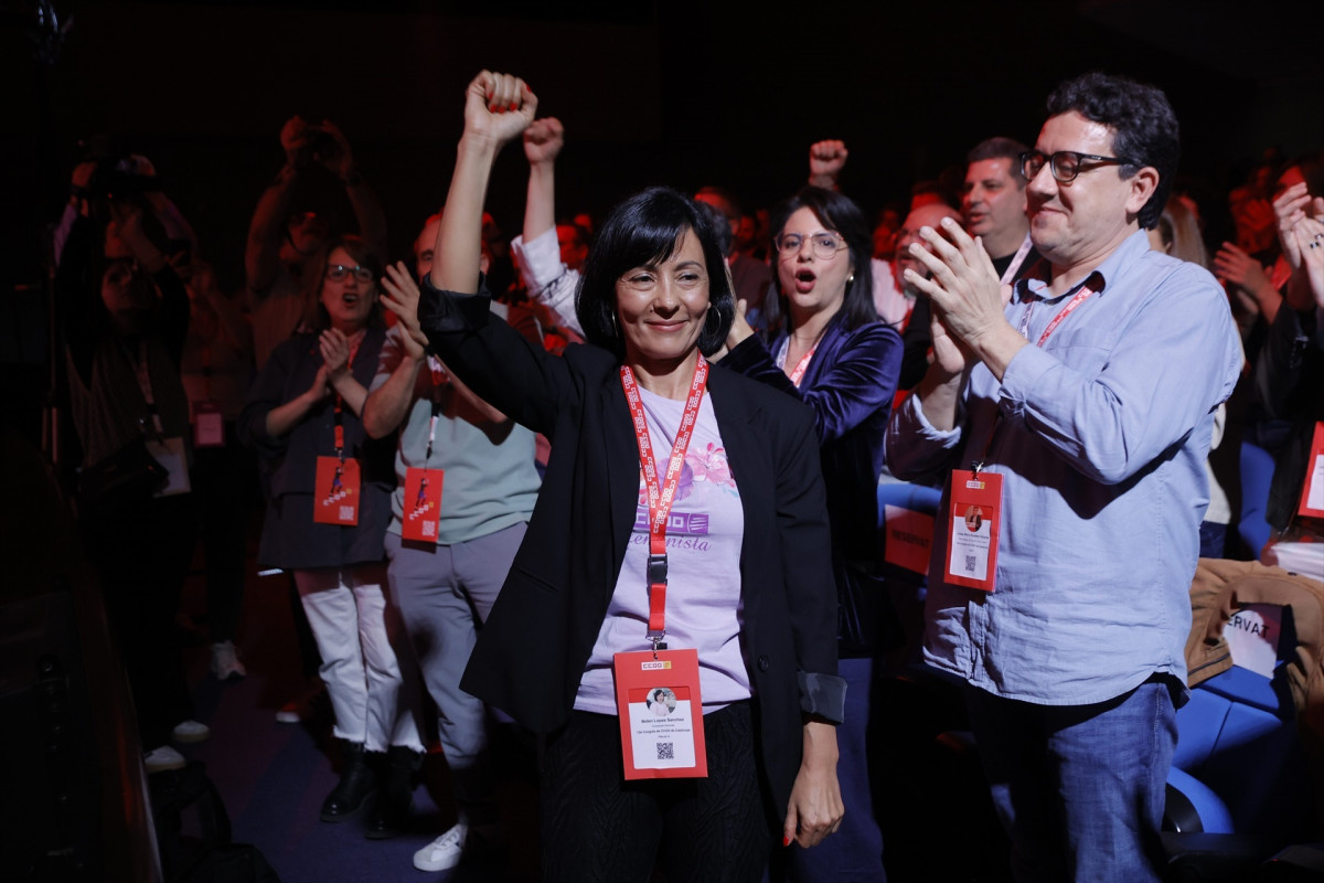 EuropaPress 6638006 secretaria general ccoo catalunya belen lopez