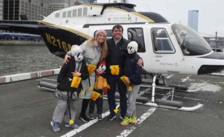 Agustín, Mercé y sus hijos: la familia catalana que ha perdido la vida en el accidente de Nueva York